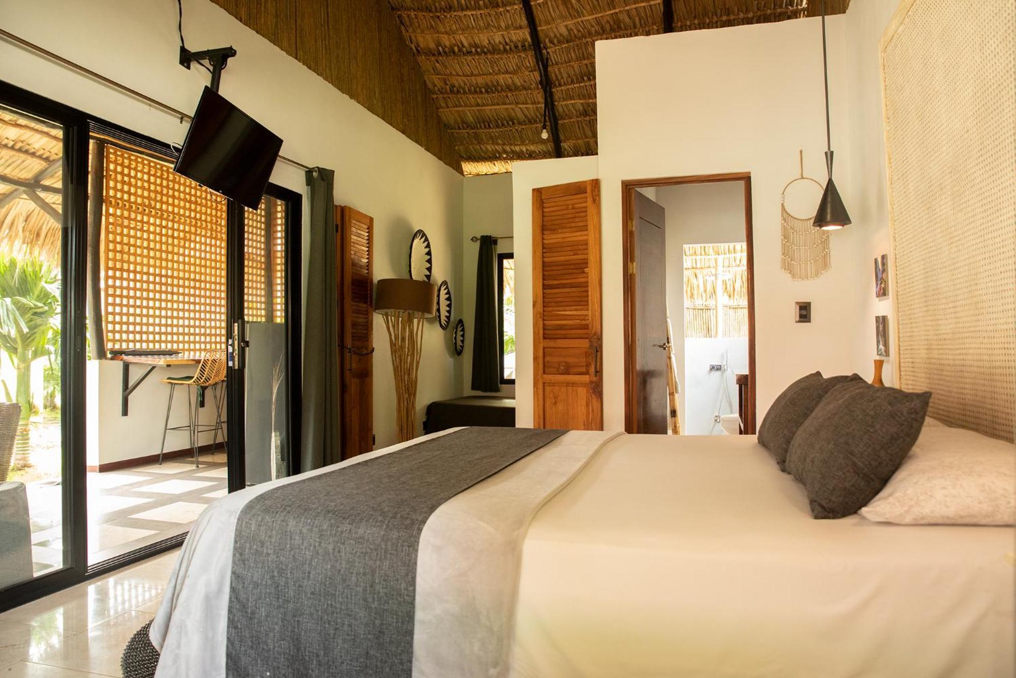 La Quebrada Eco Lodge Hotel Boutique Potrero  Rum bild