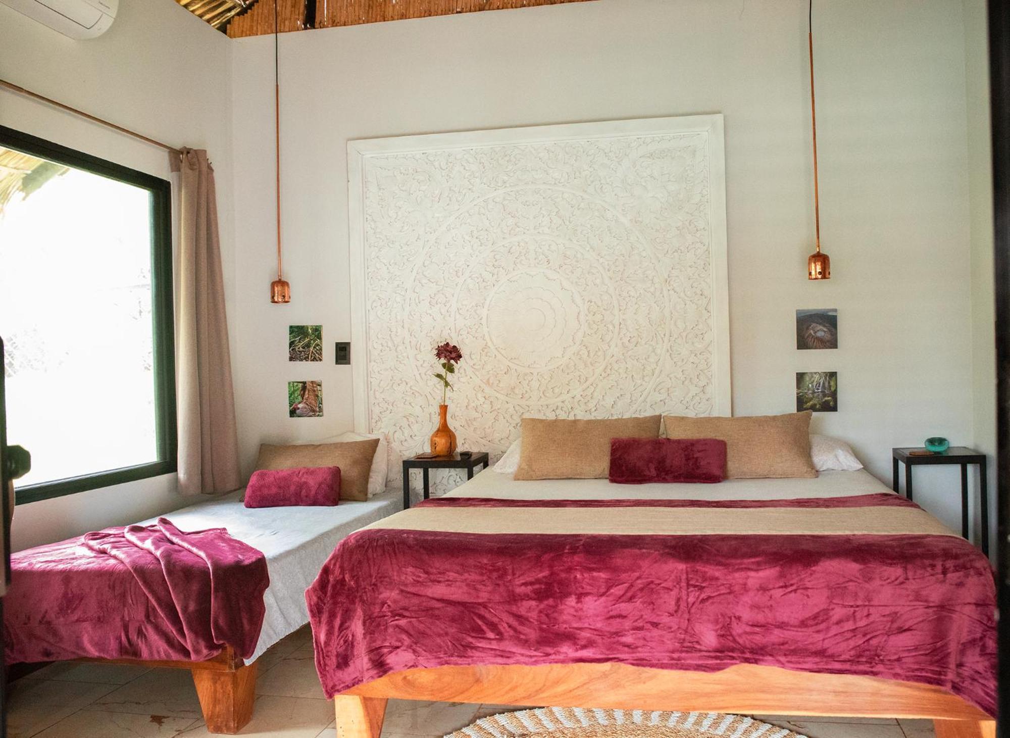 La Quebrada Eco Lodge Hotel Boutique Potrero  Rum bild
