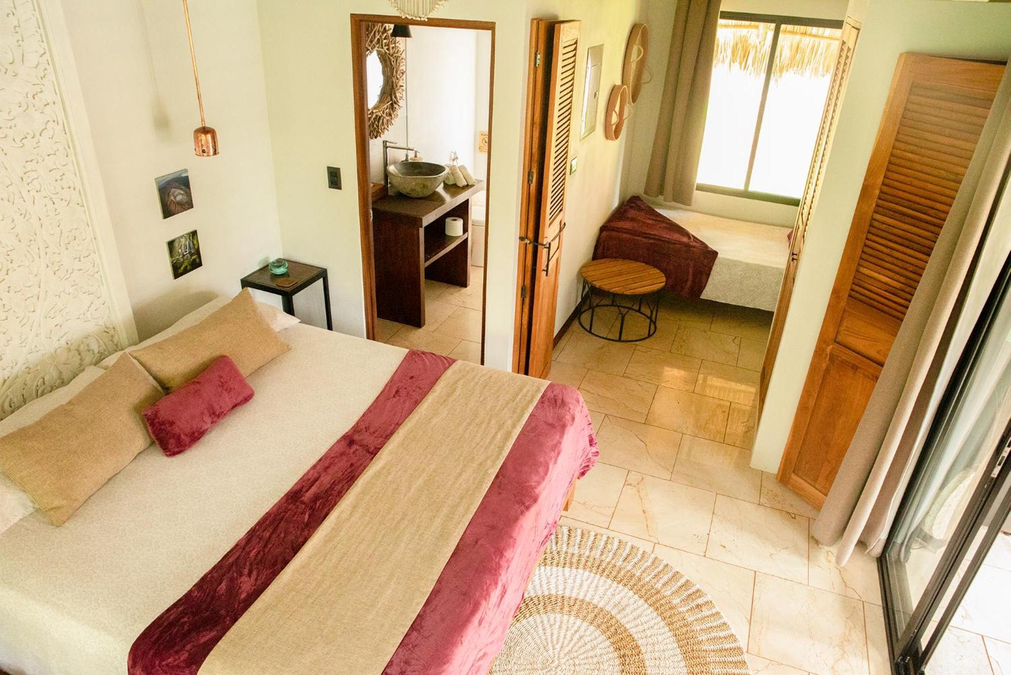 La Quebrada Eco Lodge Hotel Boutique Potrero  Rum bild